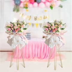 2pcs Flower Plant Stand Display 3.4ft Tall Flower Pot Holder Rack For Decor USA