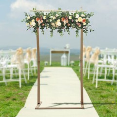 Wood Wedding Arch For Ceremony Wooden Arbor Decor For Parties Garden Backdrop
