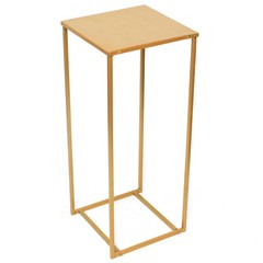 Gold Wedding Flower Stand Plating Floral Decor Vase Floor Column Stand Sets of 3