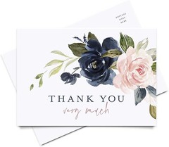 Bliss Collections Thank You Postcards – Pack of 25 4.25″ x 6″ Cards for Weddings