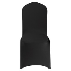 Uimoso 100PCS Black Stretch Spandex Chair Covers for Events Weddings, and Dining