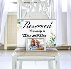 Stunning Wedding Reserved Seating & Memorial Signs – Beautifully Designed