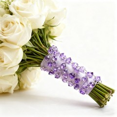 ›1m Acrylic Crystal Beads Strands Wedding Christmas Party Hanging Decor