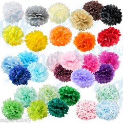 10 pack Paper Tissue Pom Poms 8″ 10″ 12″ 14″ 16″ Wedding Party Flower pcs