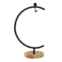 Metal Ornament Display Stand – Terrarium Air Plant Holder, Iron Hanging Pot Hook