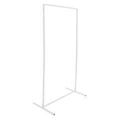 3pcs Rectangular Metal Backdrop Stands Weddings Party White Balloon Frames Decor