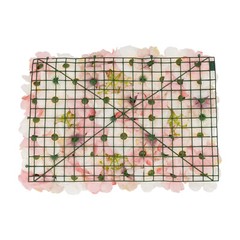 20 Pieces Flower Wall Panel Artificial Floral Backdrop Wall Decoration Backdrop