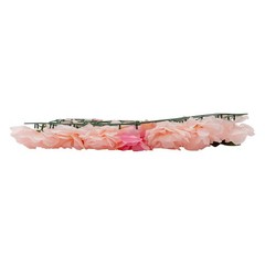 6PCS Pink Artificial Flower Panel Wedding Party Background Floral Decor Wall