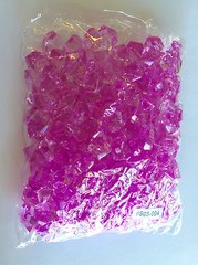 8Lb Crystal Acrylic Ice Rock Vase Gems/Table Scatters (Medium 2.5cm, Lavender)