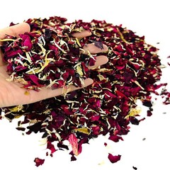 TooGet Wedding Confetti Dried Flower Petals, 100% Natural Confetti Dried Peta…