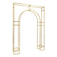 Free Standing Wedding Arch Backdrop Stand Square Metal Balloon Arch Stand