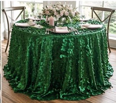 Round Green Leaf Drape Backdrop Enchanted Forest Fairy Wedding Event Deco 10 Ft