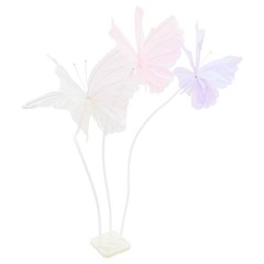 Butterfly Stand With Led Lights Artificial Butterfly Wedding Party Aisle Decor