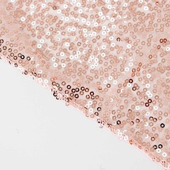 2 BLUSH 8ft x 2ft Sequined Backdrop Curtain with Rod Pockets Wedding Decorations