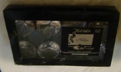 Place Card Holders Set of 8 His & Hers Brand Acrylic Diamond Shape Wedding Decor