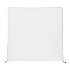 Wedding Backdrop Stand Metal Background Decoration Set + White Cloth Cover