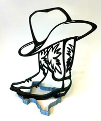 Cowboy Boot Centerpiece Cowboy Themed Party Texas Boots