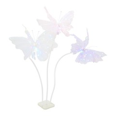 Butterfly Stand With Led Lights Artificial Butterfly Wedding Party Aisle Decor
