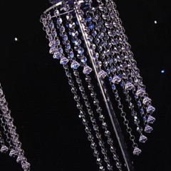 165FT Wedding Garland Crystal Decorations Acrylic Bead Chandelier Hanging Decor