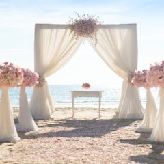 Heavy Duty Wedding Backdrop Stand Party Background Drape Support Adjustable Kit
