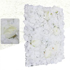 23″ x 15″ Silk Artificial Hydrangea Flower Wall Panels Wedding Decoration 6Pcs