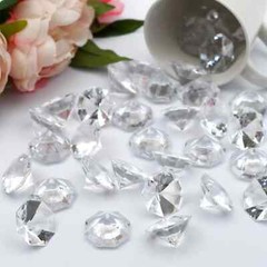47pcs Acrylic Diamond Gems Pirate Plastic Gem Large Acrylic Gem Jewel Bulk Clear
