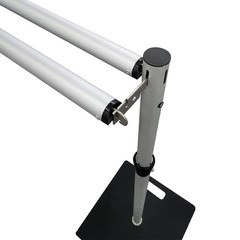 Double Layer Adjustable Crossbar and Hangers for use with Pipe and Drape Kit,…