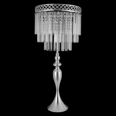 Crystal Flower Holder For Wedding Tall Flowers Stand Wedding Centerpieces Vase