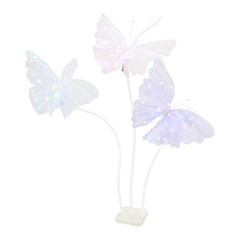 Butterfly Stand With Led Lights Artificial Butterfly Wedding Party Aisle Decor
