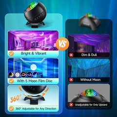 Northern Lights Projector Mothers Day Gifts Birthday Gifts for Him Boys Galax…