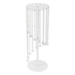 2Pcs Flower Vase Column Flower Stand Tall Vases for Wedding Party Centerpieces