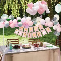Adjustable Over The Table Rod Stand w/Clamps, Table Banner Balloon Stand, White