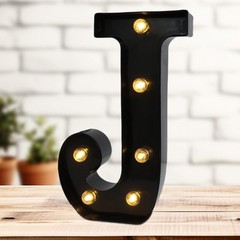 Led Marquee Letters, Black Light Up Letters, Small Led Letter Lights, Battery…