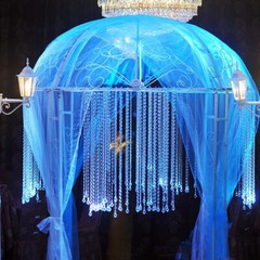 165FT Wedding Garland Crystal Decorations Acrylic Bead Chandelier Hanging Decor