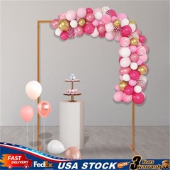 Rectangular Wedding Arch Rack Flower Balloon Arch Stand Party Backdrop Decor