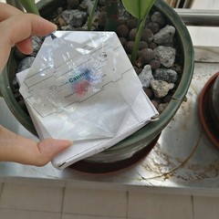 1PCS 100MM Clear Glass Crystal Large Hexagram Prisms Pendant SunCatcher Fengshui