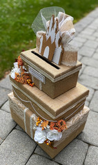 Princess party decorations birthday,centerpiece,card box,wedding,castle,white