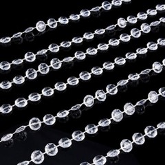 1 Rolls Acrylic Bead Garland Diamond Strand Curtain Wedding Party Decor