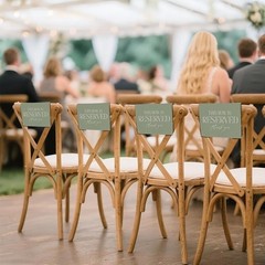 Reserved Seating Cloth Weddings Memorials Family Events Easy Care Flannelette US