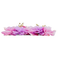 6X Artificial Flower Walls Silk Rose Hydrangea Floral Panels for Wedding 15*15in