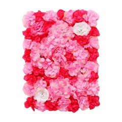 12* Artificial Fake Flower Velvet Hydrangea Wall Panel Banquet For Wedding Party