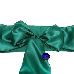 100 EMERALD Satin Chair Sashes Bows Wedding Party Banquet Events DIY Decoration
