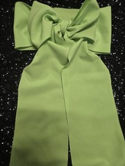 20 pcs Chair Cover Bow Sash 104″x7″ Lime Apple Green Wedding Party Event Banquet