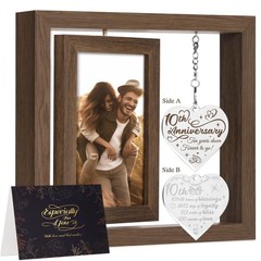 10 Year Anniversary Picture Frame Gifts for Him Her Couple Men Women Husband …