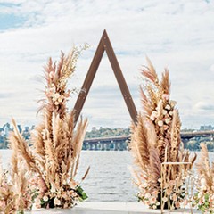 10’x5.6′ Thicken Wood Wedding Arch Ceremony Arbor Backdrop Stand Indoor Outdoor