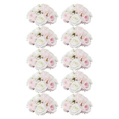 Artificial Fake Flower Ball Arrangement Bouquet Wedding Centerpieces Decorations