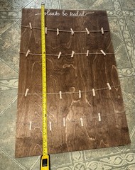 Etsy Rustic Wood Wedding Board “Please Be Seeded” Guest Seating Chart,20″ x 30″