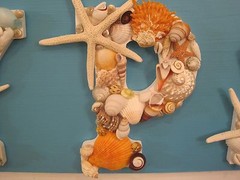 Beach Decor “Surf Gypsy” Shell Letters – Seashell letters – Beach Sign