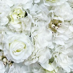 12* Artificial Flower Wall Panel Wedding Backdrop Event Party Flower Wall Panel