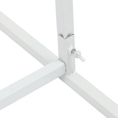 Set Of 2 White Carbon Steel Freestanding Wedding Arches 1.8 m